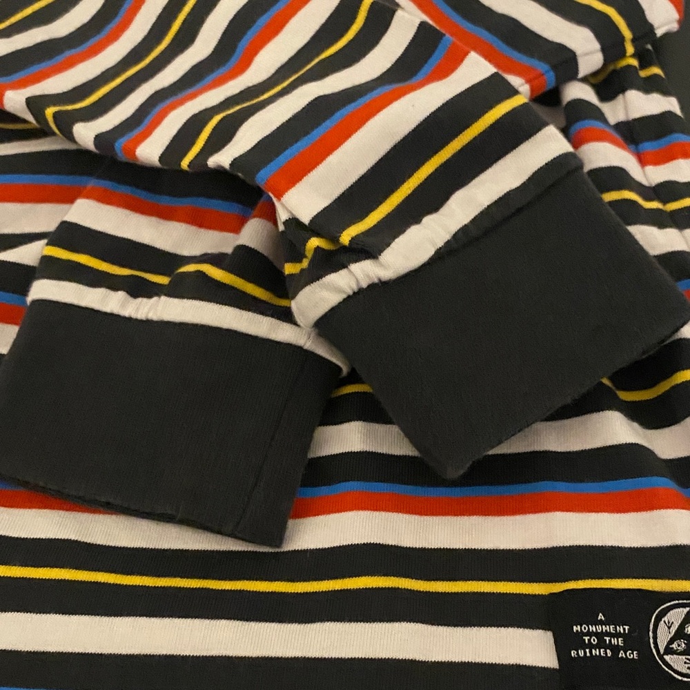 Welcome Striped LS Tee - Picture 5 of 7